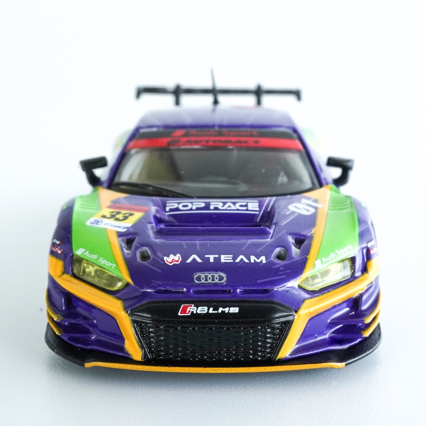 ＜POPRACE＞1/64 Audi R8 LMS SUPER GT 2020 #33 エヴァ RT 初号機 X Works R8