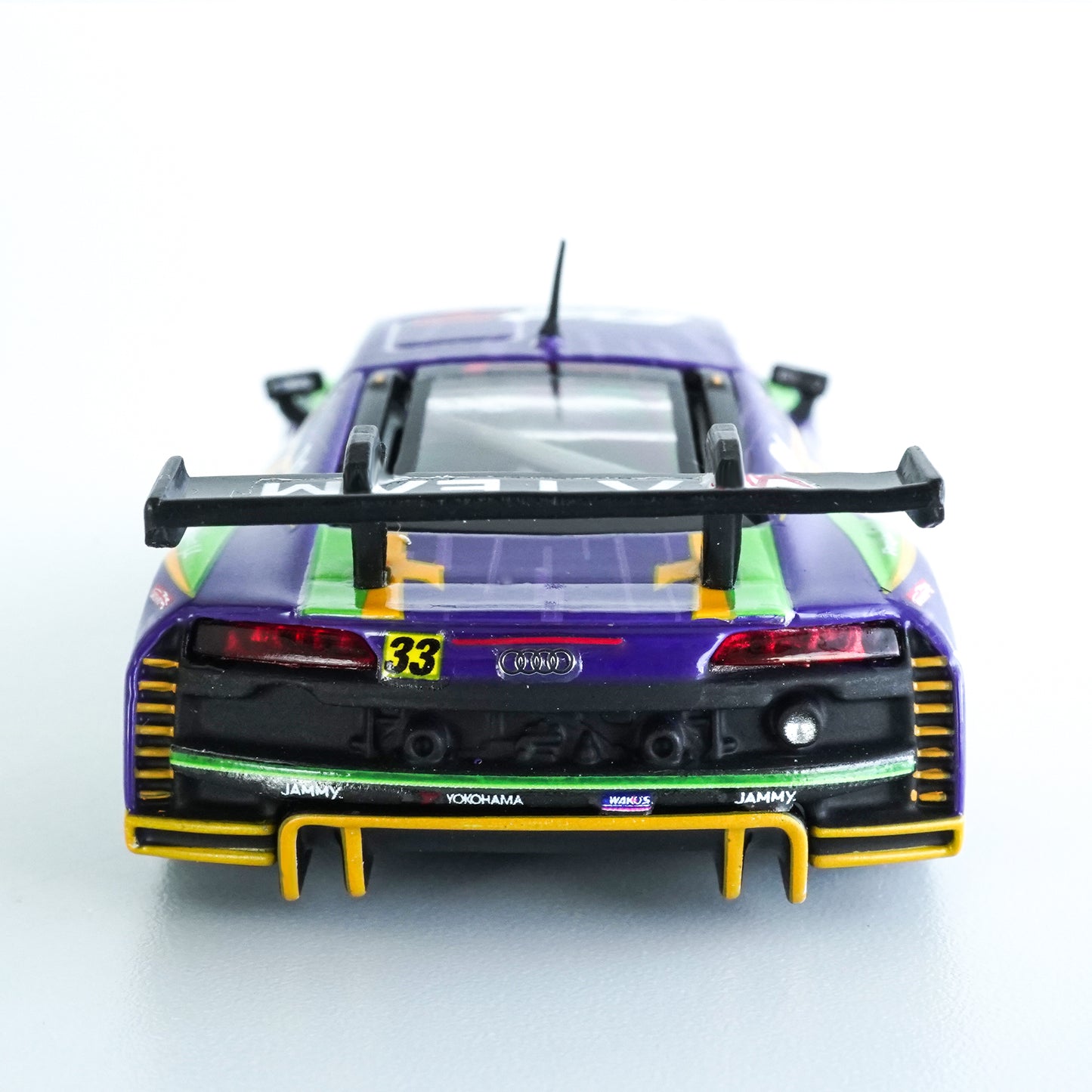 ＜POPRACE＞1/64 Audi R8 LMS SUPER GT 2020 #33 エヴァ RT 初号機 X Works R8