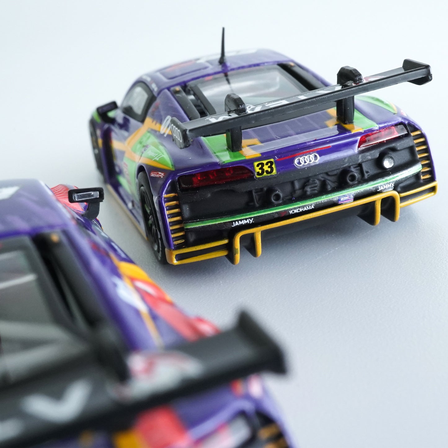 ＜POPRACE＞1/64 Audi R8 LMS SUPER GT 2020 #33 エヴァ RT 初号機 X Works R8