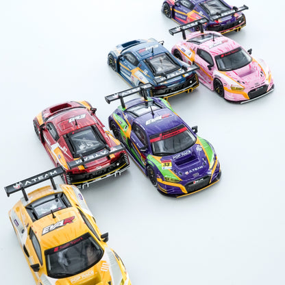 ＜POPRACE＞1/64 Audi R8 LMS SUPER GT 2020 #33 エヴァ RT 初号機 X Works R8