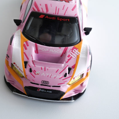 ＜POPRACE＞1/64 Audi R8 LMS エヴァ RT 8号機 X Works R8 & マリRQフィギュアセット